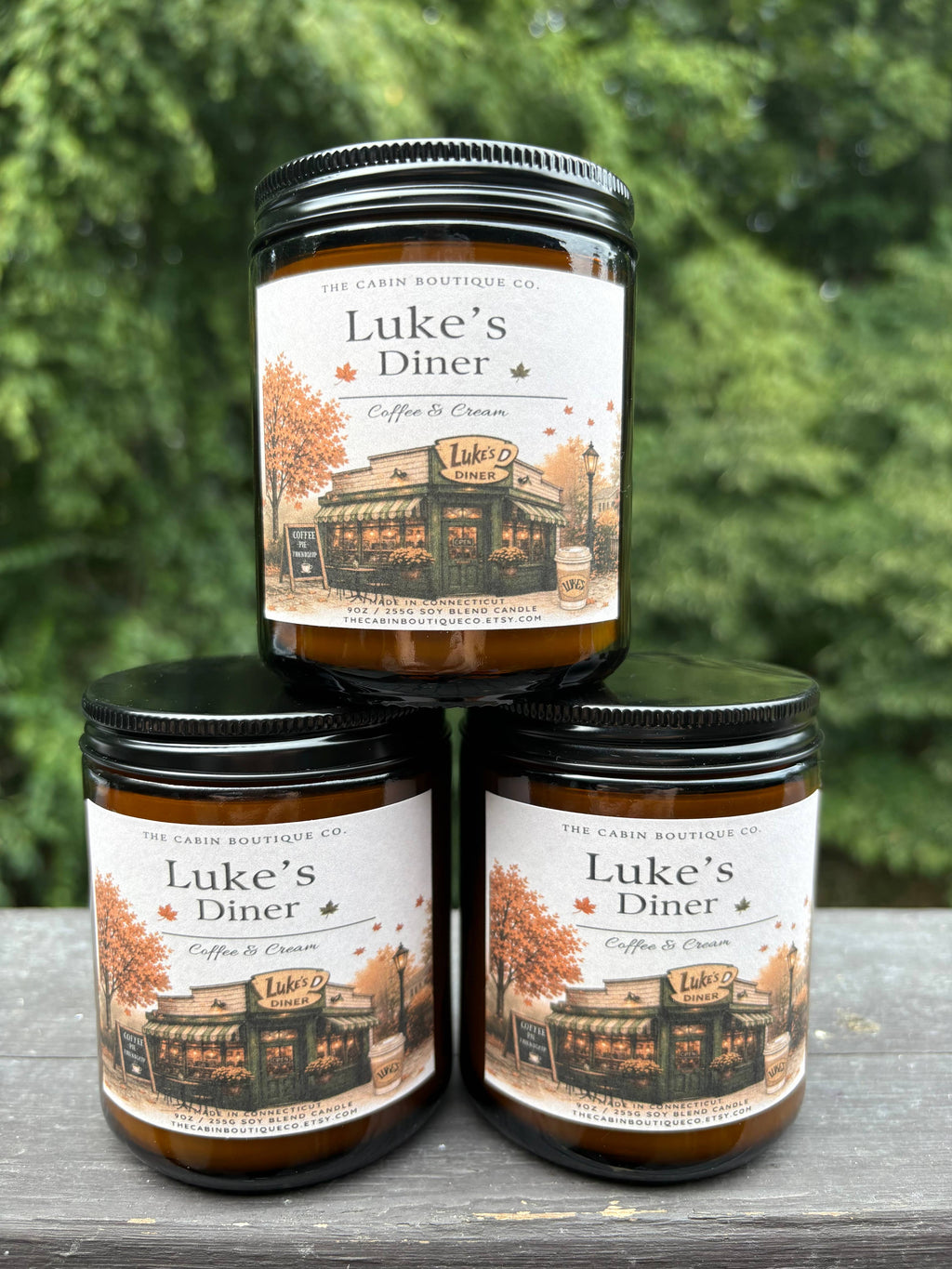 Gilmore Girls Inspired Candles - Fall Candles - Autumn: LUKE'S DINER