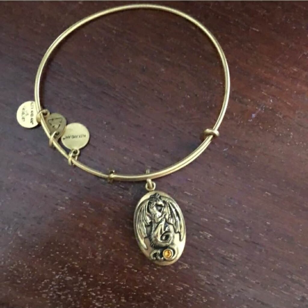 Alex & Ani Dragon Bracelet