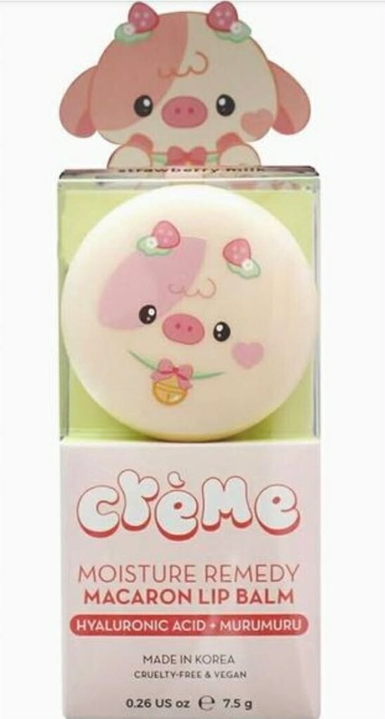 Macaron Lip Balm - Strawberry Milk