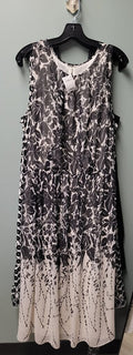 Talbots Size 20 Chiffon Maxi Dress