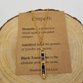 Natural Stone Wishing Bead Gift Necklace with Card: Empath