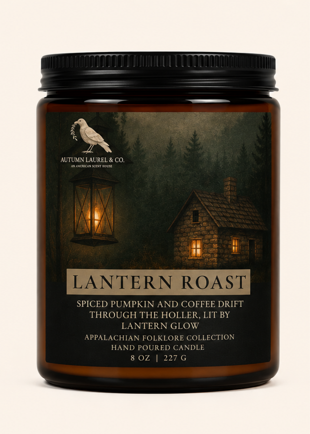 Lantern Roast Candle | Appalachian Folklore Collection: 8 oz