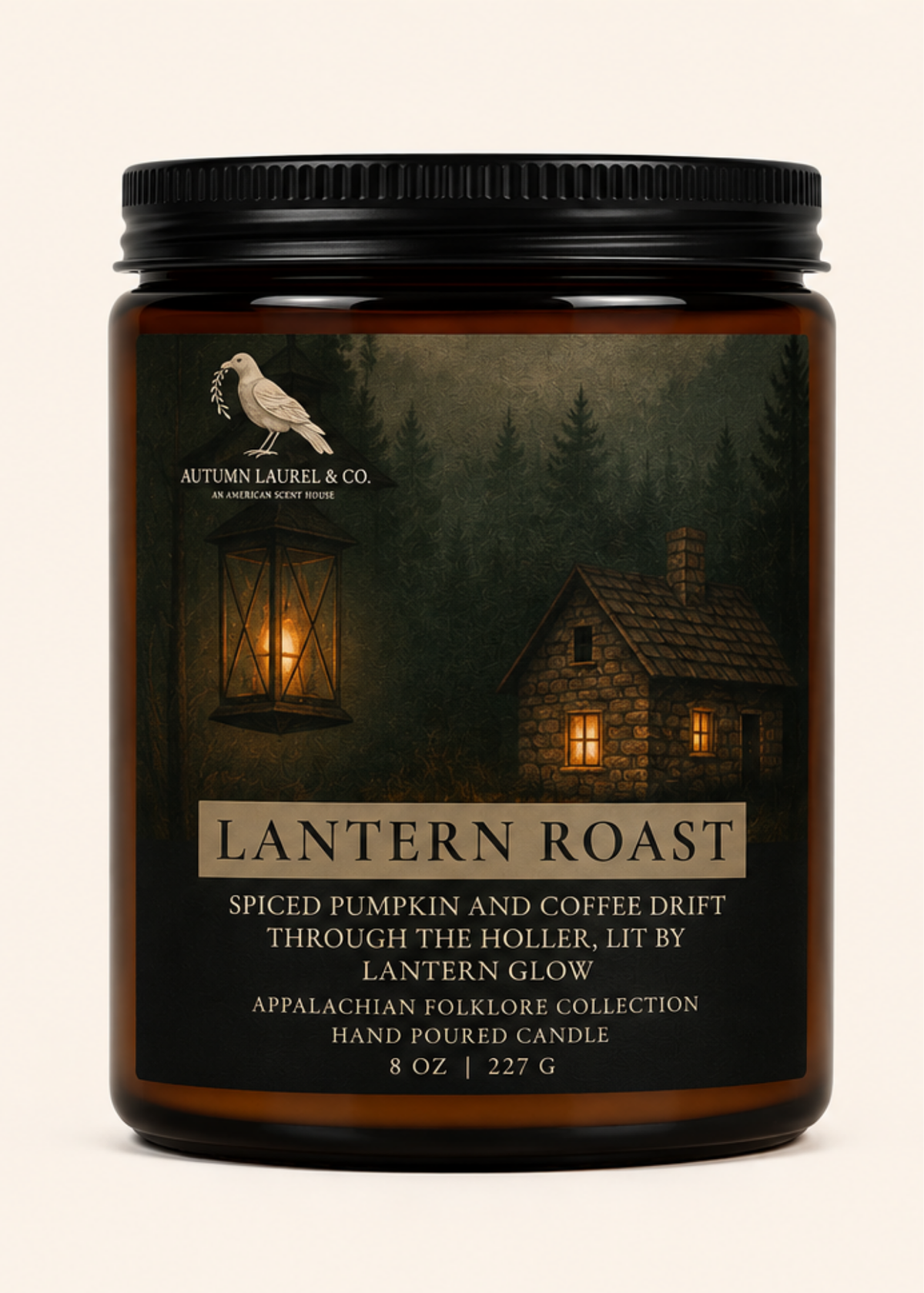 Lantern Roast Candle | Appalachian Folklore Collection: 8 oz