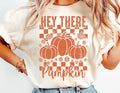 Hey There Pumpkin Fall Graphic Tee: 3X