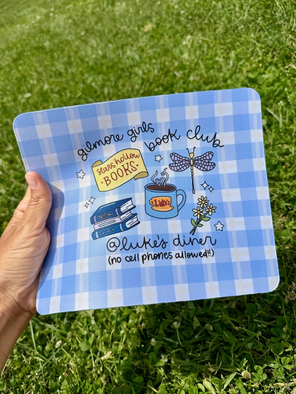 Gilmore Mousepad: Stars Hollow Books