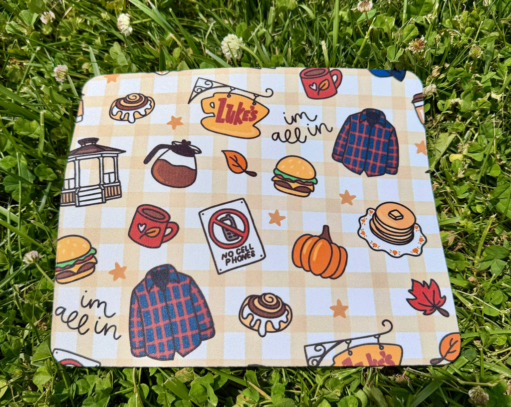 Gilmore Mousepad: Stars Hollow Books