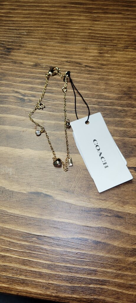 Coach Gold Charm Bracelet